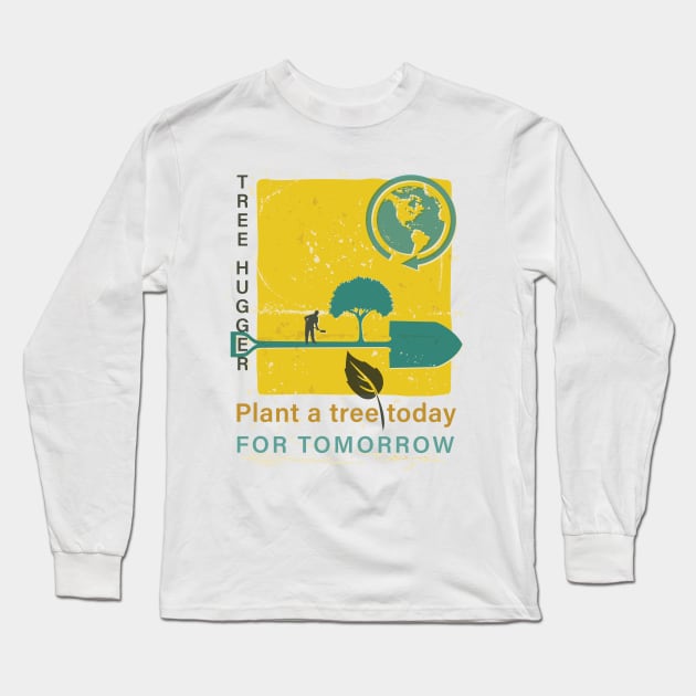 Earth Day Long Sleeve T-Shirt by SWON Design